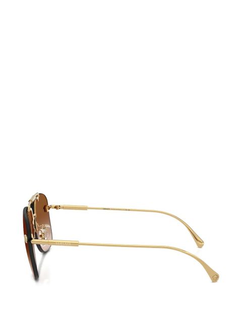 Versace Eyewear Medusa Head sunglasses - Brown