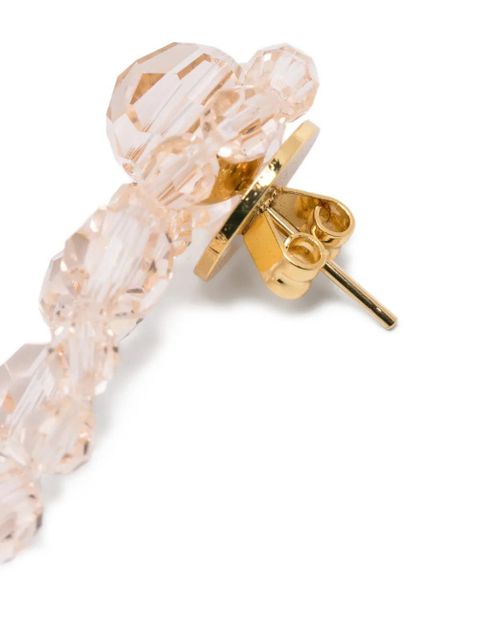 Simone Rocha beaded drop earrings - Gold