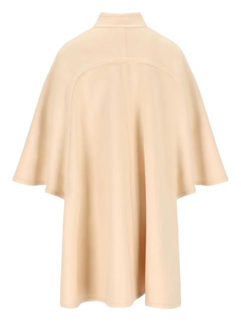 Valentino Garavani bow-embellished cape coat - Neutrals - zdjęcie produktu nr 2
