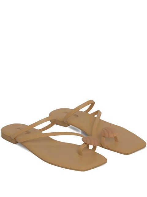 Johanna Ortiz Camino De Las Almas shell sandals - Neutrals