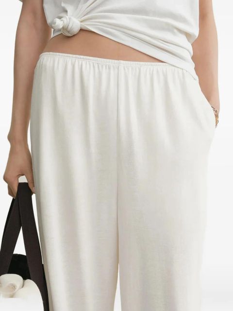 TOTEME elasticated trousers - Neutrals