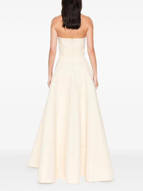 Solace London strapless dress - Neutrals