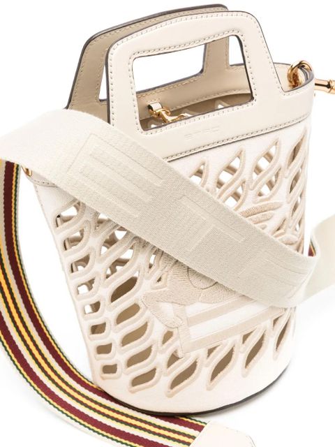 ETRO Pegaso-motif bucket bag - Neutrals