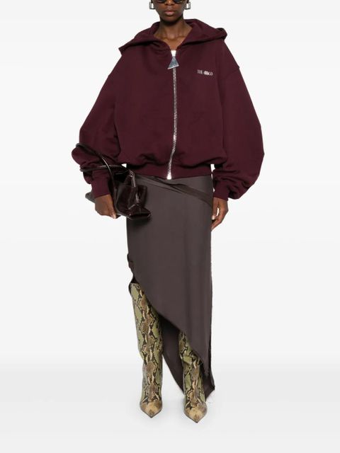 The Attico zip-up hoodie - Purple - zdjęcie produktu nr 2