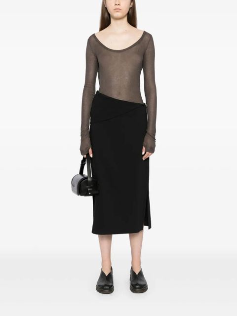 LEMAIRE seamless top - Brown