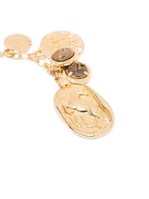 Chloé The Chloé Medals coin-pendant necklace - Gold - zdjęcie produktu nr 2