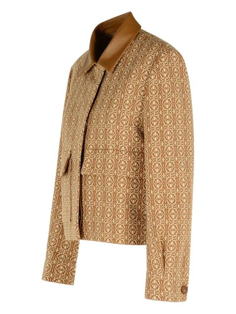 Max Mara jacquard cotton jacket - Brown
