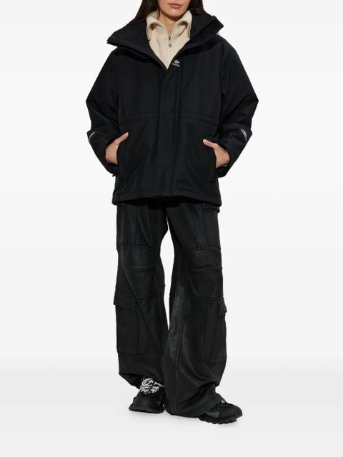 Balenciaga Ela's 3B zip-fastening ski jacket - Black - zdjęcie produktu nr 2