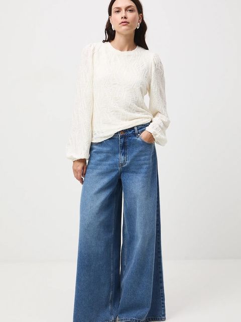 Medicine longsleeve damski kolor beżowy