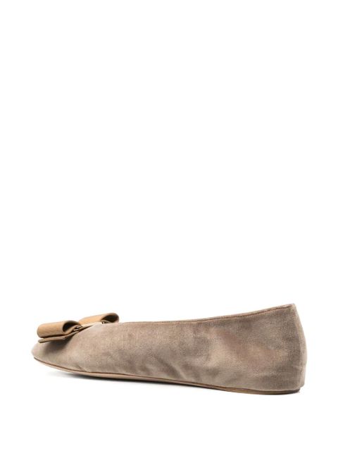 Ferragamo Vara Bow ballet flats - Neutrals - zdjęcie produktu nr 2