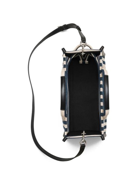 Marc Jacobs The Medium Stripe Canvas tote bag - Blue