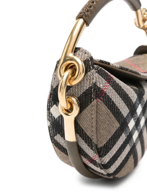 Burberry Bridle checked tote bag - Grey - zdjęcie produktu nr 2