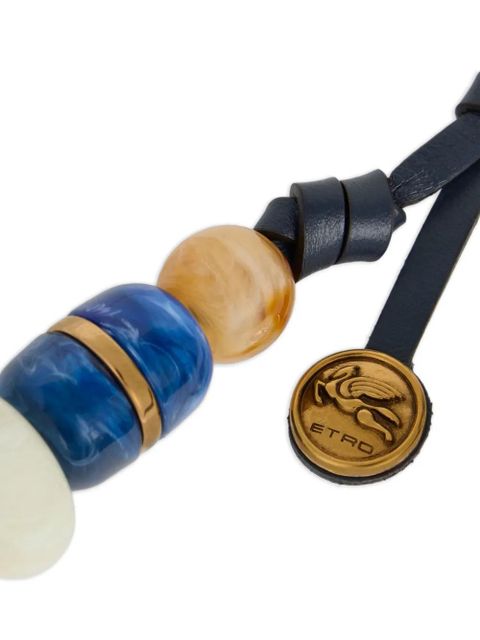 ETRO marble bag charm - Blue - zdjęcie produktu nr 2