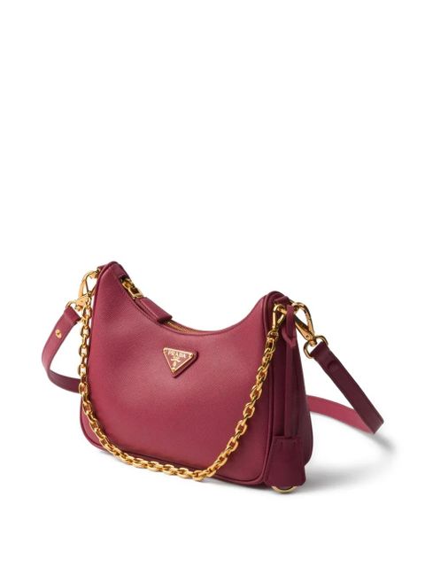 Prada Re-Edition leather mini bag - Pink