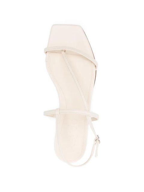 Aeyde strappy sandals - White