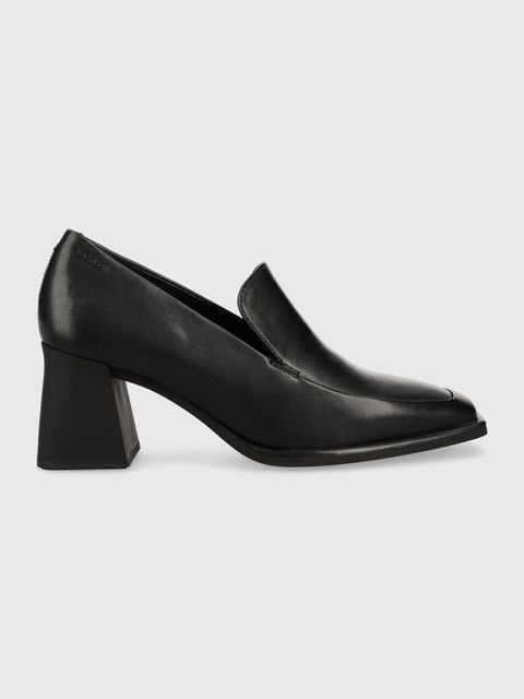 Vagabond Shoemakers czółenka skórzane Hedda kolor czarny na słupku 5503.001.20 - zdjęcie produktu nr 1