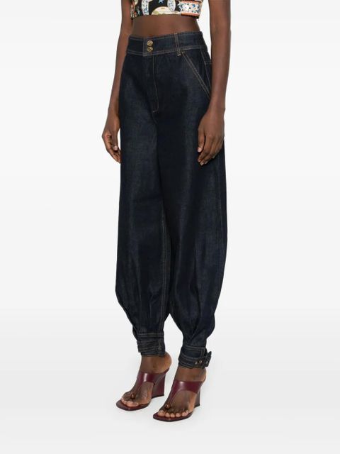ZIMMERMANN Hypnotic balloon-cuffed jeans - Blue