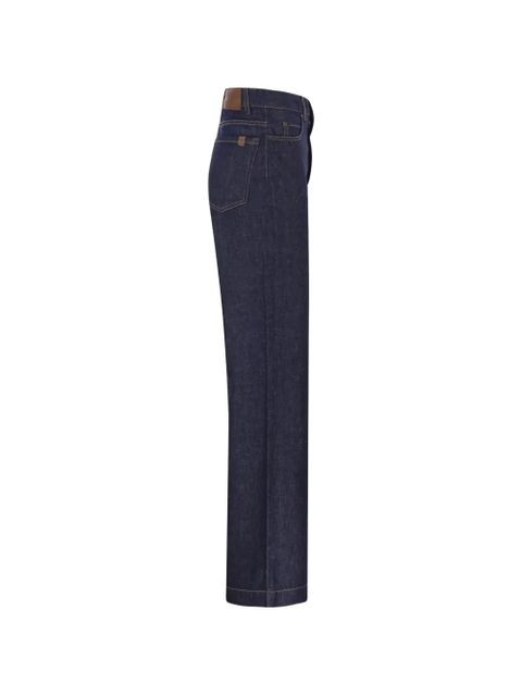 Weekend Max Mara Latino five-pocket flared jeans - Blue