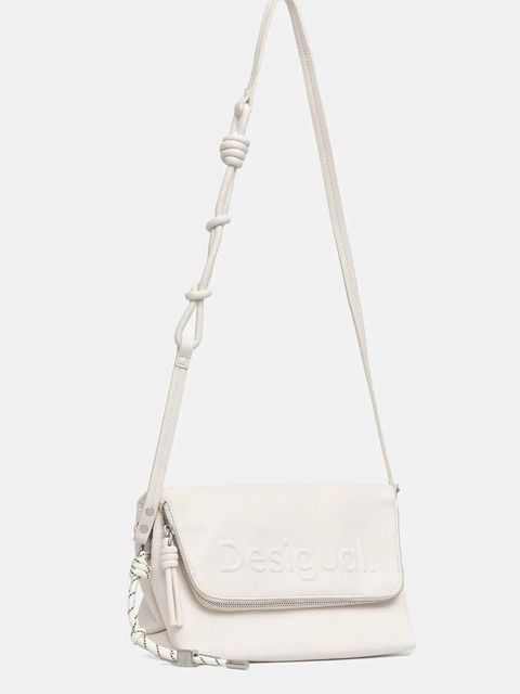 Desigual torebka HALF VENECIA 3.0 ECRU kolor beżowy 25SAXPBI - zdjęcie produktu nr 1