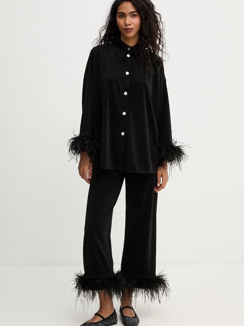 The Sleeper piżama damska kolor czarny HC2302QR - zdjęcie produktu nr 1