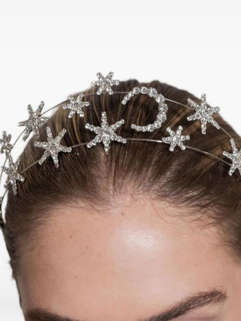 Jennifer Behr Celestina star moon tiara - Silver