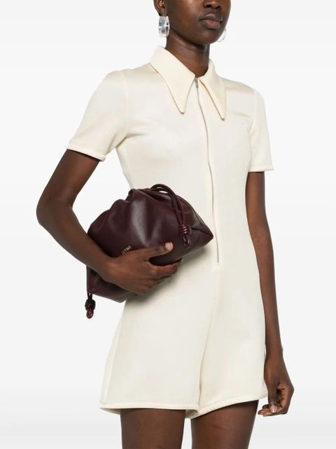 LOEWE Flamenco leather shoulder bag - Red - zdjęcie produktu nr 2