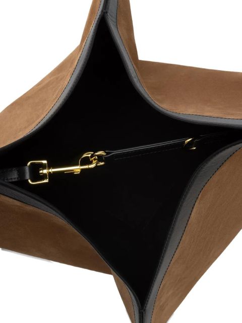 Yuzefi leather tote bag - Brown