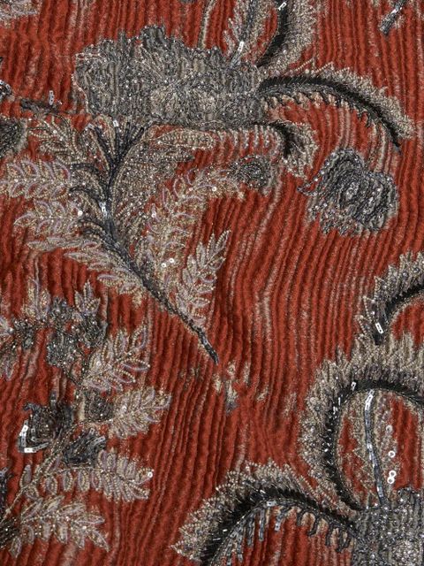 ETRO quilted jacquard coat - Red - zdjęcie produktu nr 2