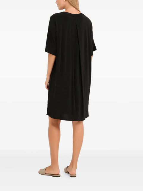 Max Mara Luna logo mini dress - Black