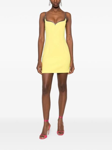 Paris Georgia Heart mini dress - Yellow