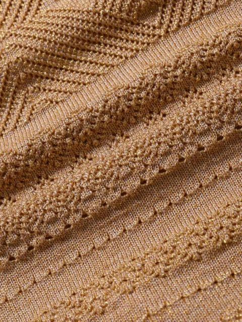 ZIMMERMANN Aster ruffled top - Gold - zdjęcie produktu nr 2