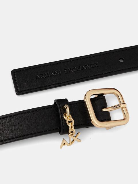Armani Exchange pasek damski kolor czarny XW001601 AF15634 - zdjęcie produktu nr 2