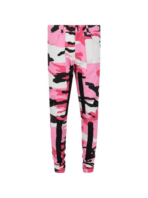 Givenchy camouflage zip trousers - Pink - zdjęcie produktu nr 1