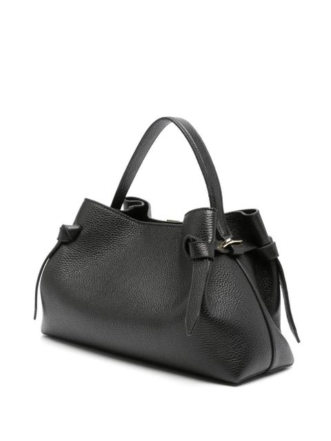 Yuzefi Gyoza leather tote bag - Black