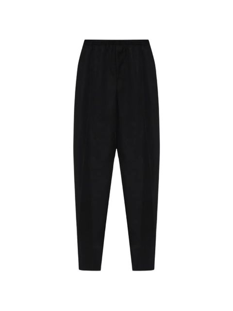 Balenciaga elasticated-waistband trousers - Black - zdjęcie produktu nr 1