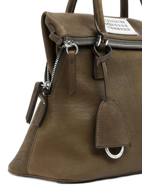 Maison Margiela mini 5AC Loved to Death cross body bag - Brown