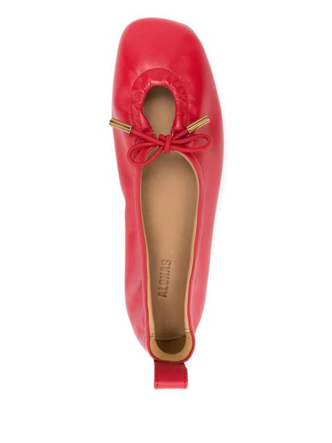 ALOHAS Rosalind ballet flats - Red
