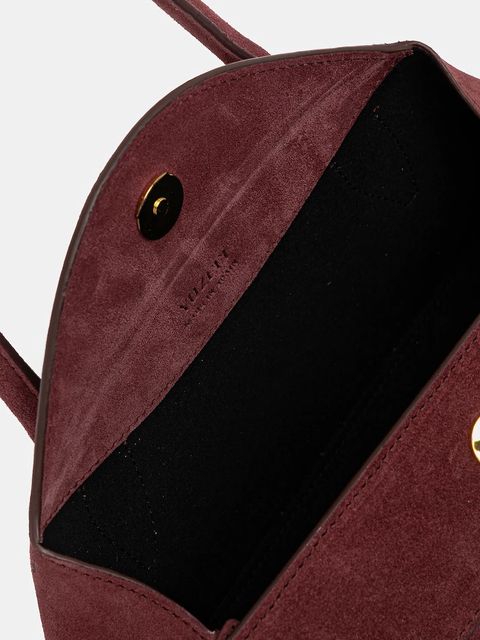 Yuzefi torebka zamszowa OYSTER