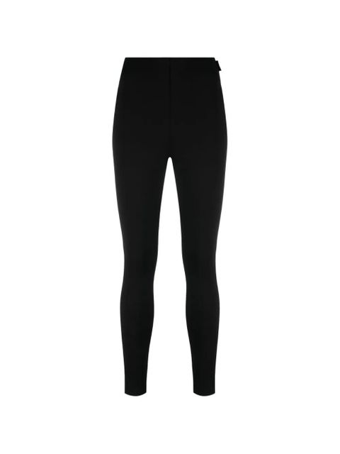 Moncler Grenoble elastic-waistband leggings - Black - zdjęcie produktu nr 1