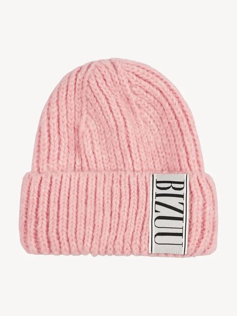 Bizuu czapka z dodatkiem wełny LORRO kolor różowy LORRO RÓŻOWY - zdjęcie produktu nr 2