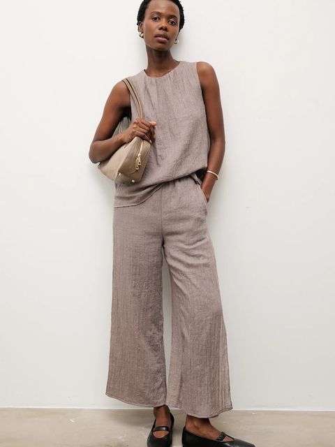 Answear.LAB spodnie lniane