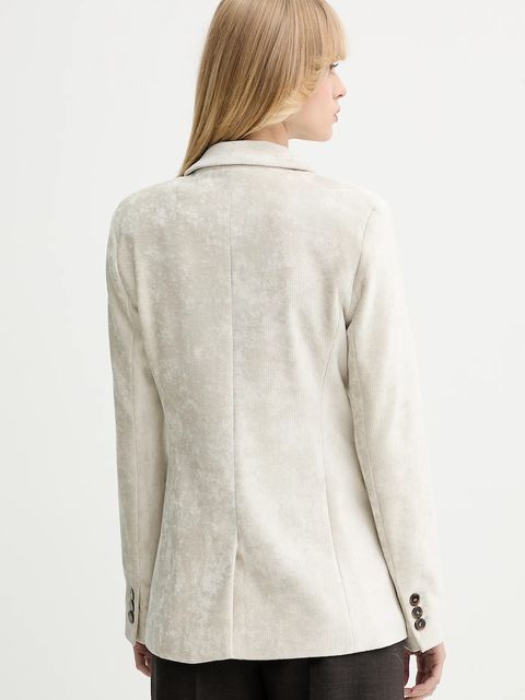 Marella marynarka kolor beżowy jednorzędowa gładka 2523916074200