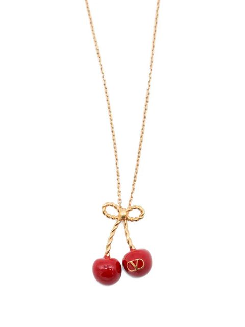 Valentino Garavani Cherryfic charm necklace - Gold - zdjęcie produktu nr 2
