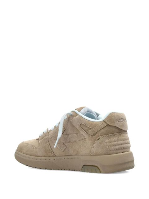 Off-White arrow appliqué lace-up sneakers - Neutrals