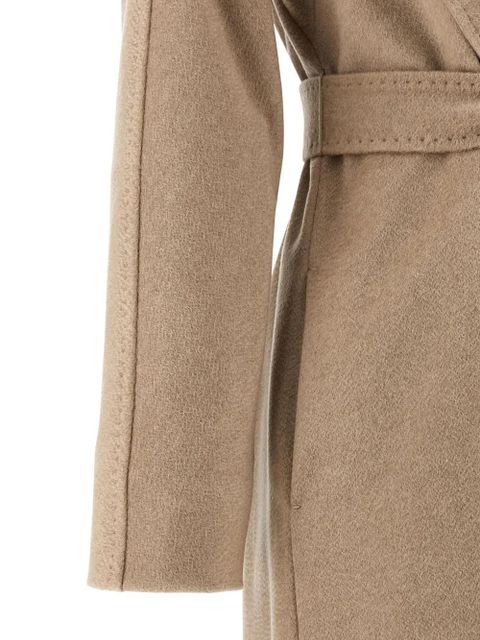 Max Mara hooded knotted coat - Neutrals