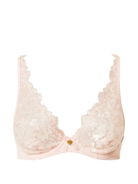 TWINSET embroidered bra - Pink - zdjęcie produktu nr 1