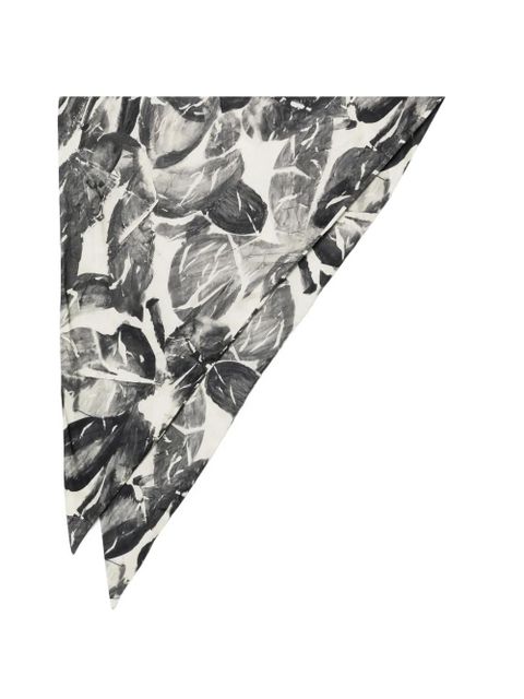 Alysi floral scarf - White - zdjęcie produktu nr 1