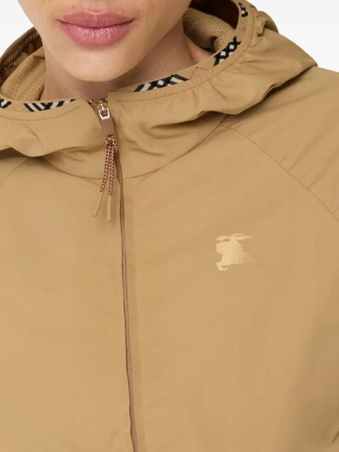 Burberry stretch nylon hooded jacket - Neutrals