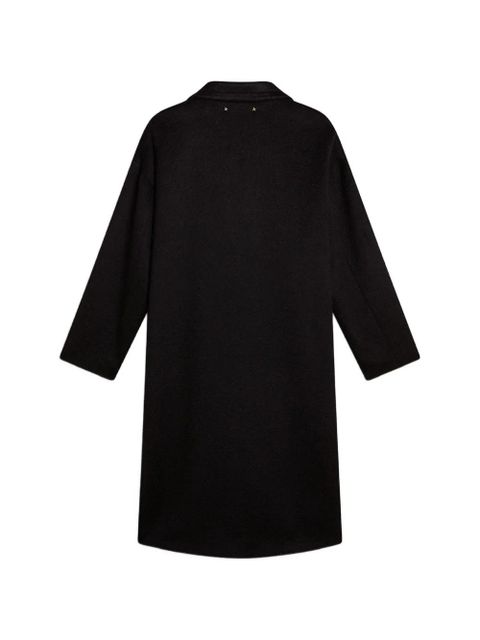 Golden Goose single-breasted welt-pocket coat - Black