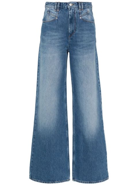 ISABEL MARANT Lemony wide-leg jeans - Blue - zdjęcie produktu nr 1